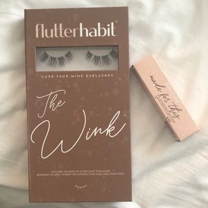 Flutter Habit “The Wink” Lashes & Black Glue